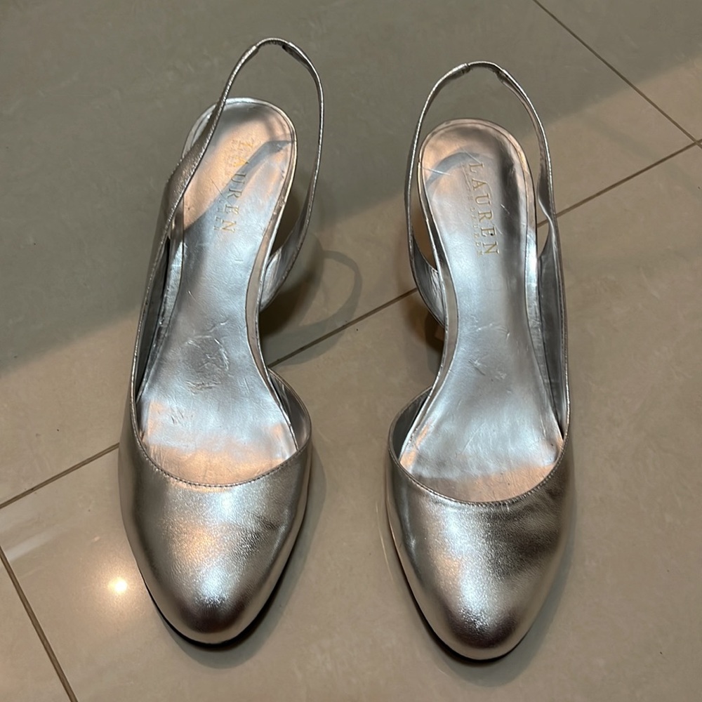 Ralph Lauren Genuine Leather heels